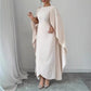 Elegant And Charming Fashion Dress With An Asymmetric Hem