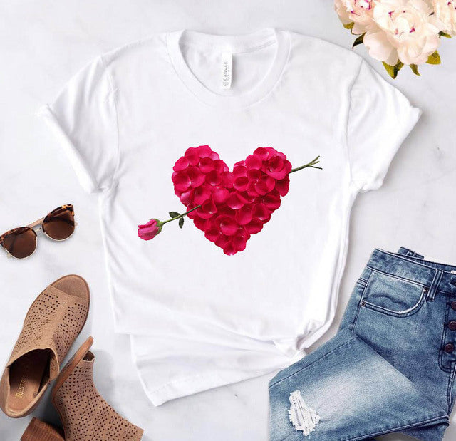 Women's Loose Round Neck Short Sleeve Top