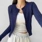Cardigan tricoté Outer Match pour femme