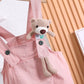 Summer Children Cotton T-shirt Suspender Suit