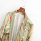 Printed small suit suit jacket