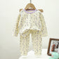 Ensemble de pyjama en coton pour enfants, sous-vêtements pour bébés, vêtements d'intérieur pour garçons, caleçons longs pour filles, haut et bas