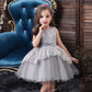 Robe de princesse avec nœud en dentelle
