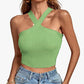 Women's Knitted Inner Match Bottoming Shirt Halterneck Vest