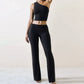 Oblique Shoulder Sports Breathable Slimming Suit