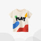 Nouveau t-shirt d'été à manches courtes pour enfants