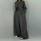 Women's Jumpsuit Long Sleeve Short Suit Two-piece Set