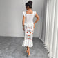 Women's Printed Top And Skirt