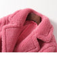 Granule Sheep Shearing Women Long Teddy Fur Coat