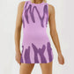 Women's Sleeveless Backless Lace Up Dress