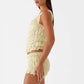 Women's Clothing Vacation Seaside Sleeveless Midriff-baring Suit
