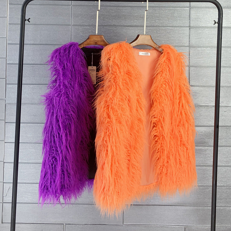 Warm Vest Women's Vest Coat Medium Length
