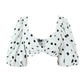 Seaside Vacation Polka Dot Split Top Mid-length Dress Set