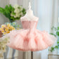 Children's Sequined Sleeveless Girl Princess Dress