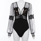 Body en maille sexy cousu