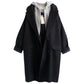 Korean Mid-length Loose And Cotton Woolen Coat