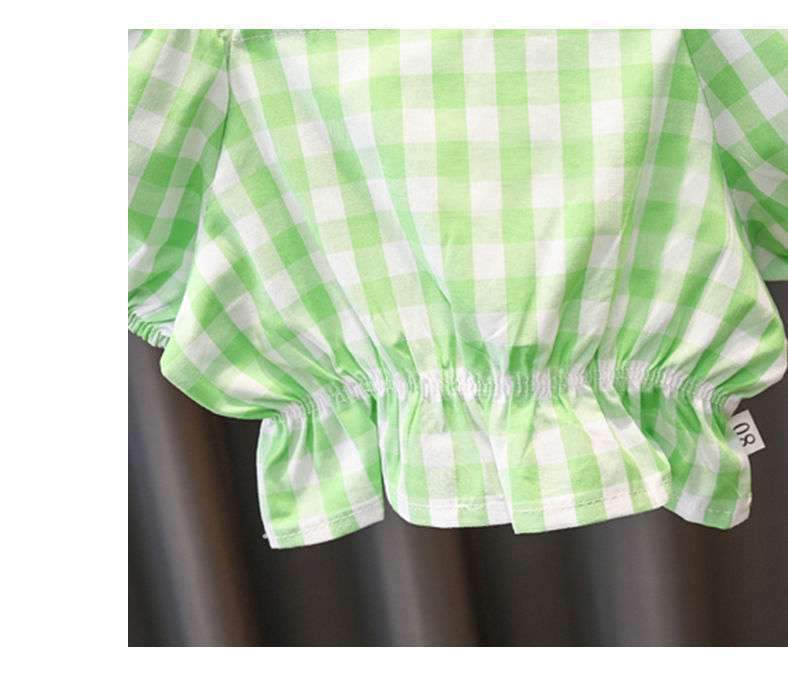 Pantalon à manches courtes deux pièces pour enfants