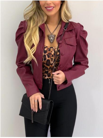 Fashionable Lapel Short Casual Cardigan Short Jacket