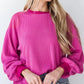 Women's Texture Loose Fashion Casual Sweater