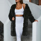 Commerce extérieur Nouveau manteau en fausse fourrure Manteau en coton