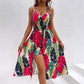 Printed Strap Holiday-Style Dress For Women