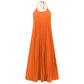 Ladies Fashion Personality Pleated Dress
