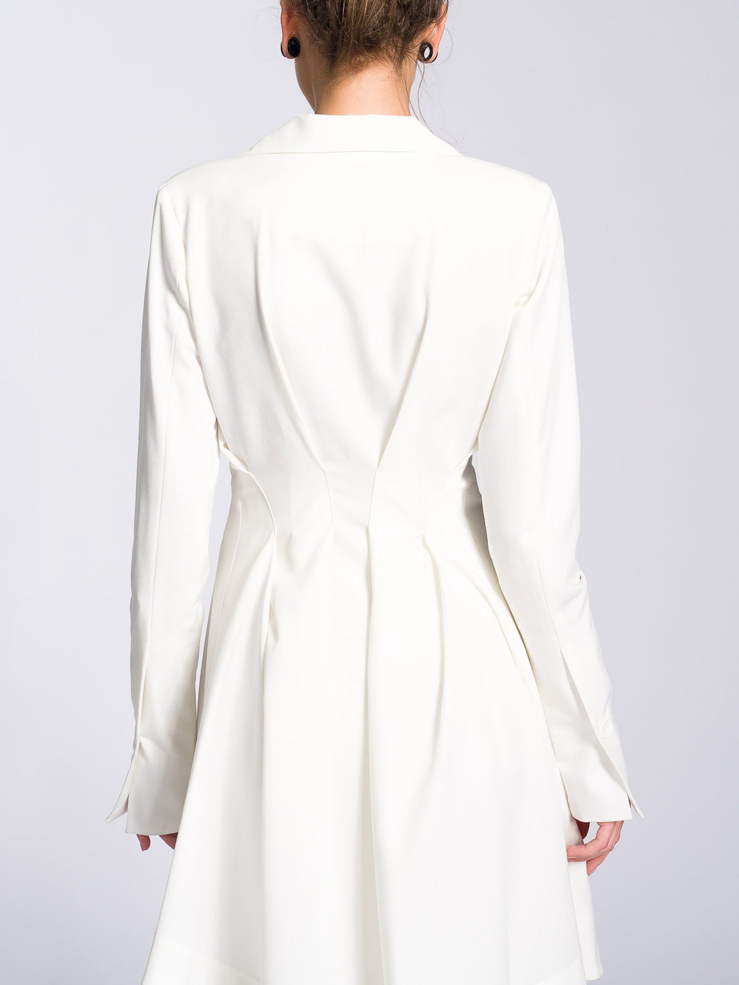 Ensemble veste et pantalon à ourlet irrégulier