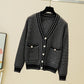 Women's Jacket Spring And Autumn New Style Knitwear Korean Style Outer Wear Temperament