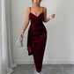 Women's Solid-Color Casual Elegant Slip Dress