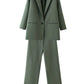 Temperament Commuter One Button Suit Jacket Women