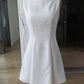 Solid-color A-line Sleeveless Slim-fit Elegant Tea Party Dress