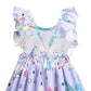 Children's New Backless Strap Cute Dinosaur Dress