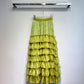 High Waist Heavy Industry Stitching Design Cake Dress