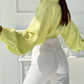 Women's Fashion Casual Lace Up Long-sleeved Cardigan