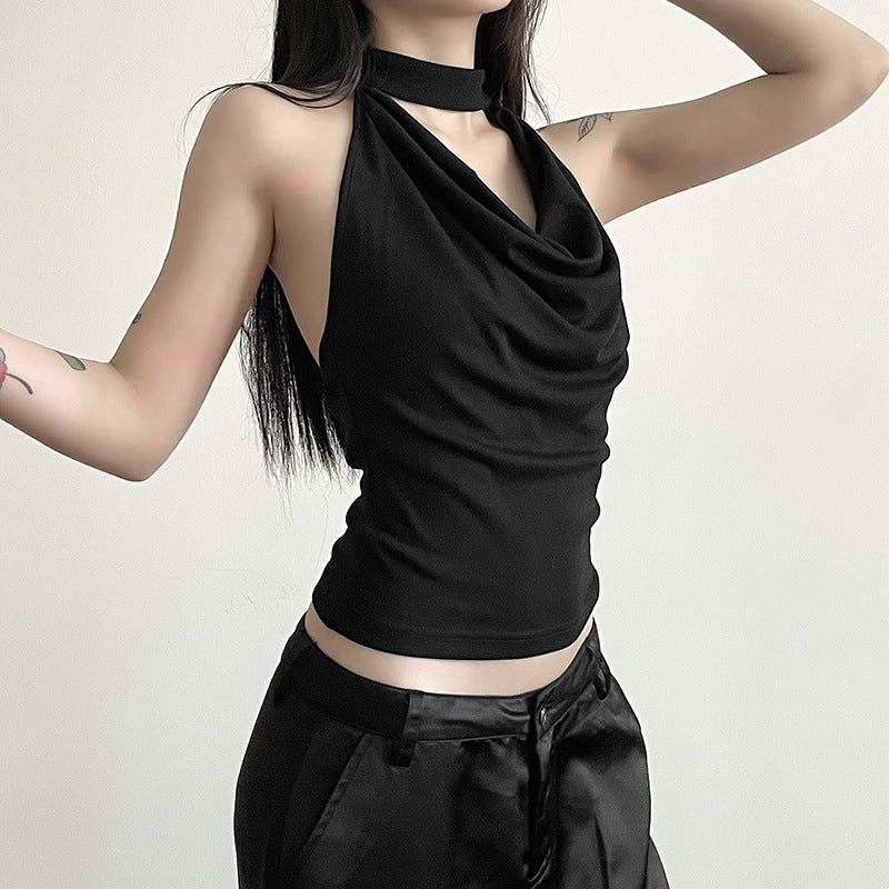 Slim Street Fashion Halter Backless Underwaist Women
