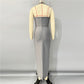 New Solid Color Refined Rhinestone Tube Top Bandage One-piece Dress
