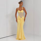 Women's Ribbon Slim-fit Sheath Dress