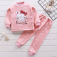 Children's Thermal Underwear Set Plus Velvet Thickening
