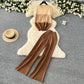 Laid-back High-end Womens Outfit With A Designer Touch