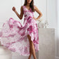 Casual Sleeveless Floral Dress Women
