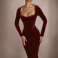 Women's Slim-fit Suede High-end Dress