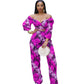 Fashion One-Shoulder Jumpsuit