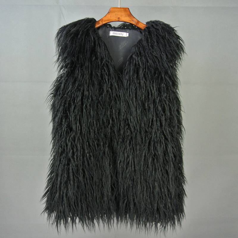 Warm Vest Women's Vest Coat Medium Length