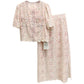 Summer Short Sleeve Skirt Suit