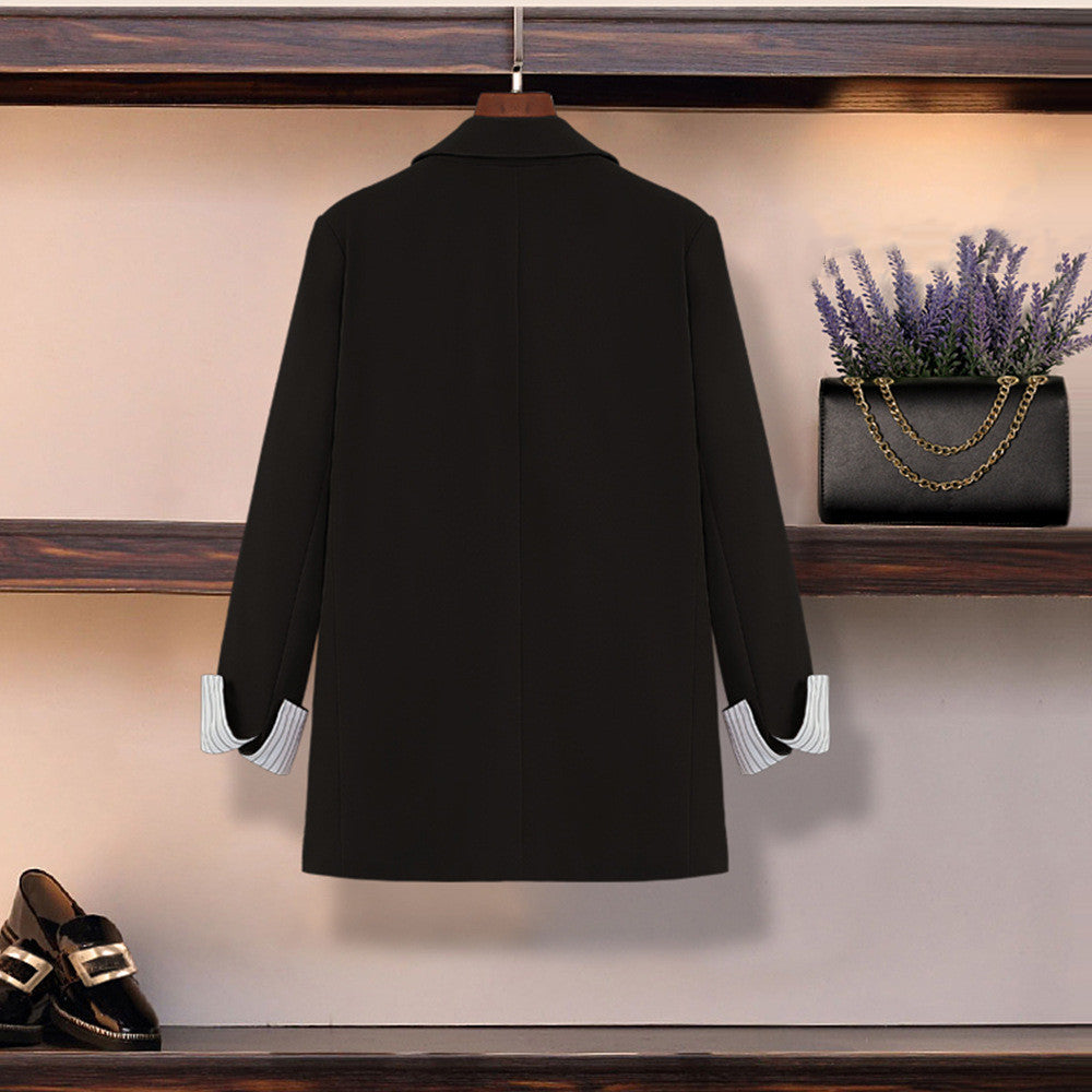 Oversized women's suit jacket
