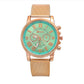 PVC multi-color face bracelet watch Roman digital face quartz watch WISH sale ladies Geneva watch