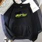 Sweat à capuche Initial D Fashion pour Porsche 911 RWB à manches longues