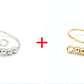 Rotating Anti-stress Anxiety Ring Fashionable Cute Adjustable Ring