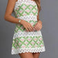 Personality-fringed Spaghetti-strap Tube-top Slim-fit Linen Dress