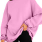 Pull à capuche ample surdimensionné pour femme